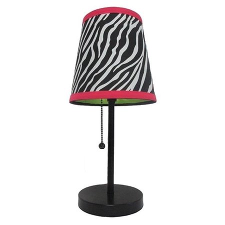 ALL THE RAGES All The RagesLT3000-ZBA Fun Prints Table Lamp - Zebra LT3000-ZBA
